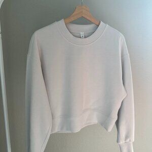 Lululemon Softstreme Crewneck Pullover Size 2 White